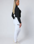 Leggings zum Anziehen für jeden Tag (Weiß)