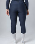 Klassische Reitleggings zum Überziehen (Marineblau)