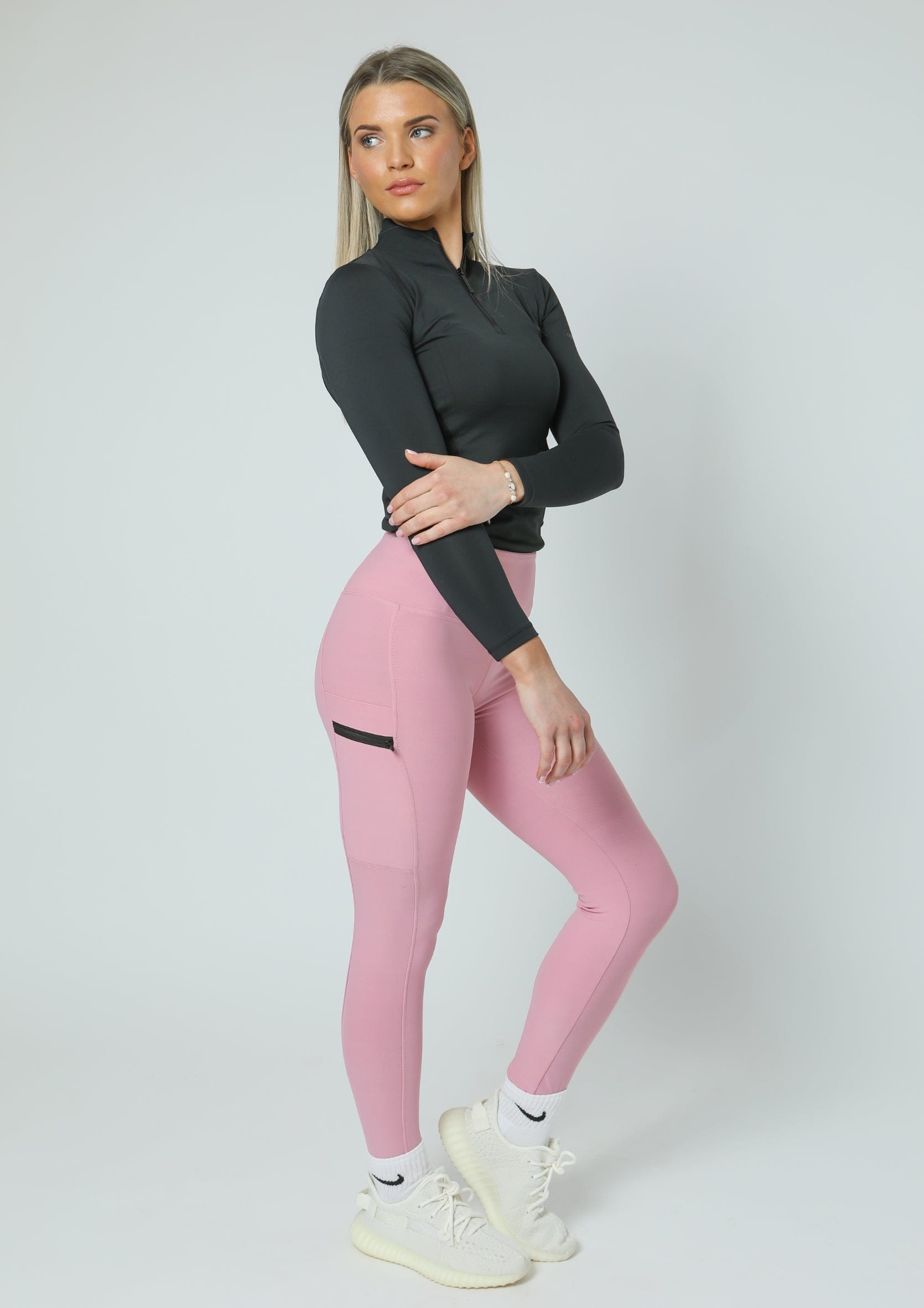 Legging à enfiler de tous les jours (rose blush)