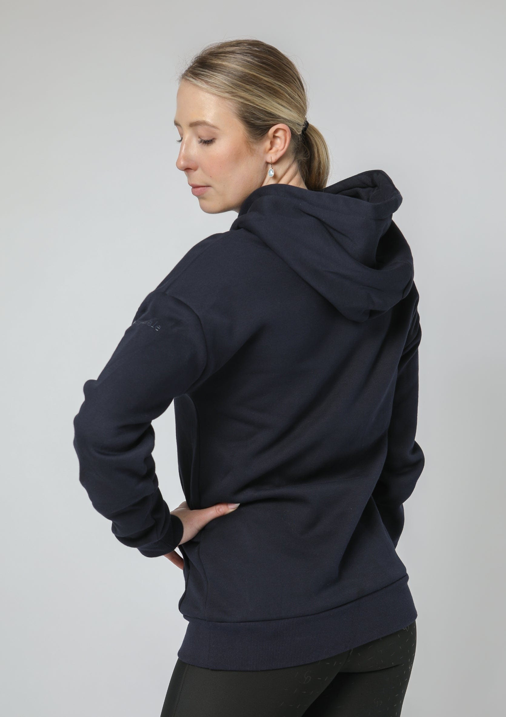 Signature-Kapuzenpullover (Marineblau)