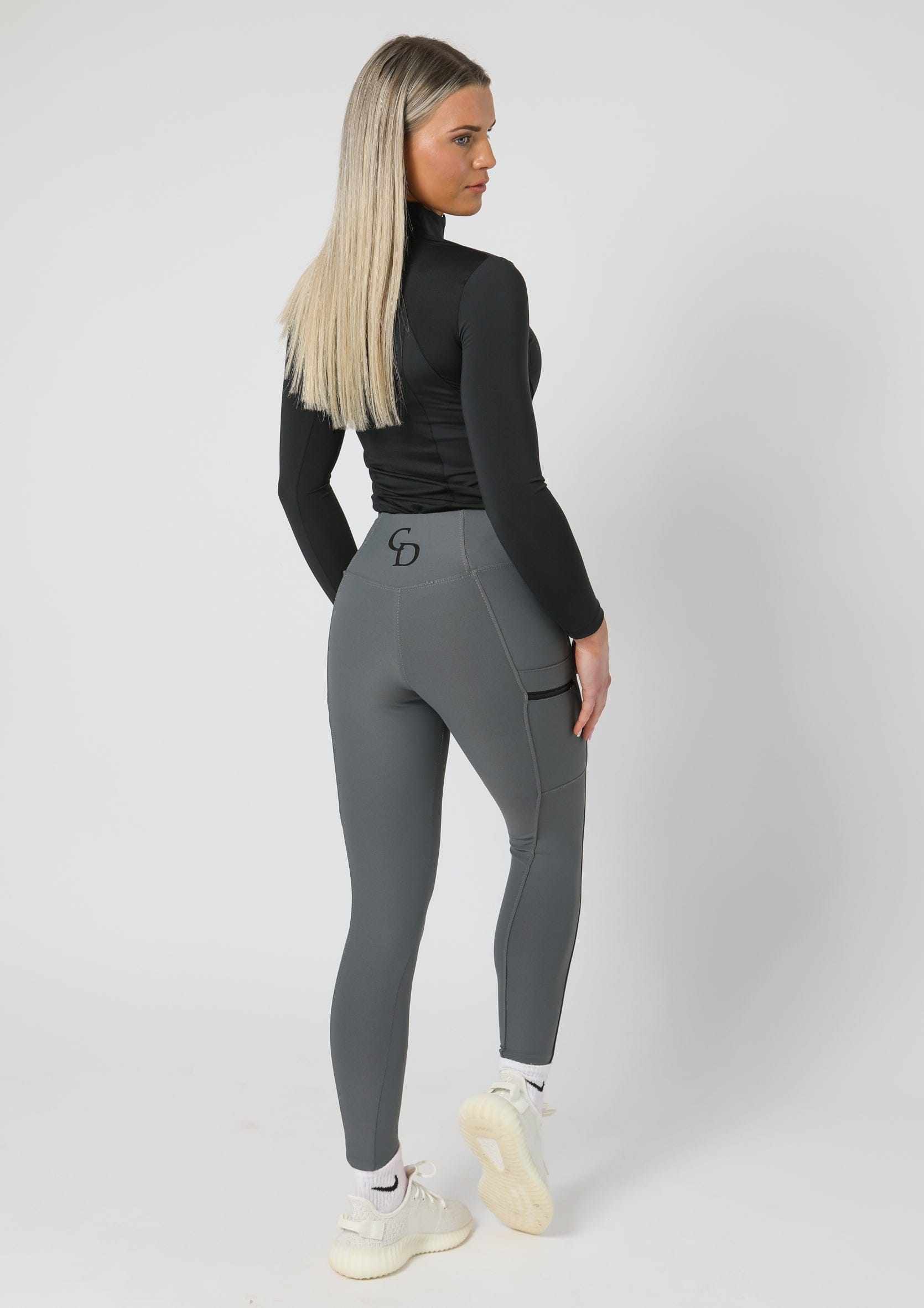 Legging à enfiler au quotidien (gris)