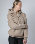 Sweat à capuche Cozi (Beige)