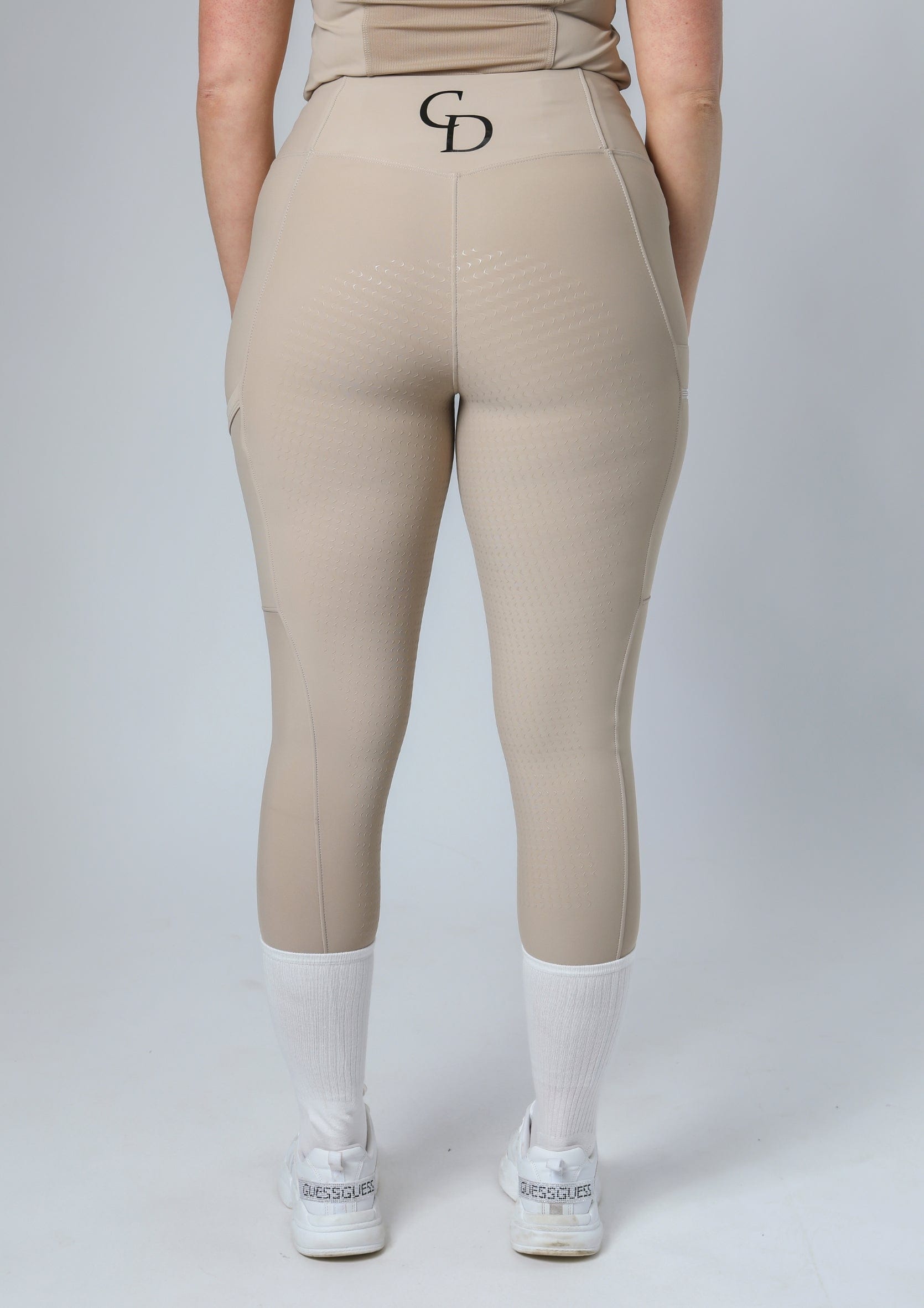 Legging d'équitation Motion Full Seat (Beige)
