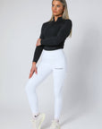 Leggings zum Anziehen für jeden Tag (Weiß)