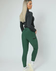 Legging à enfiler au quotidien (vert forêt)