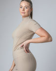 Classic Short Sleeve Base Layer 2.0 (Beige)