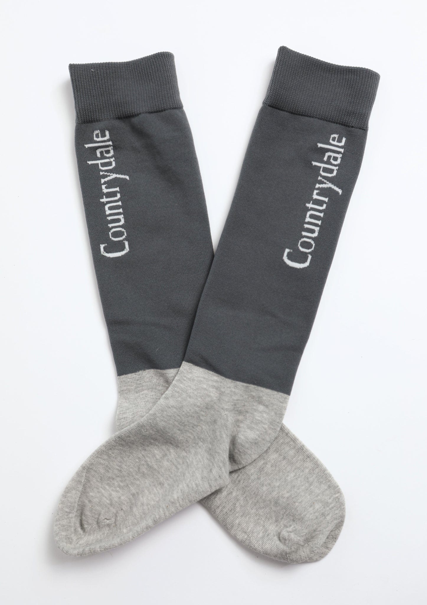 Pro-Reit-Socken (Grau)