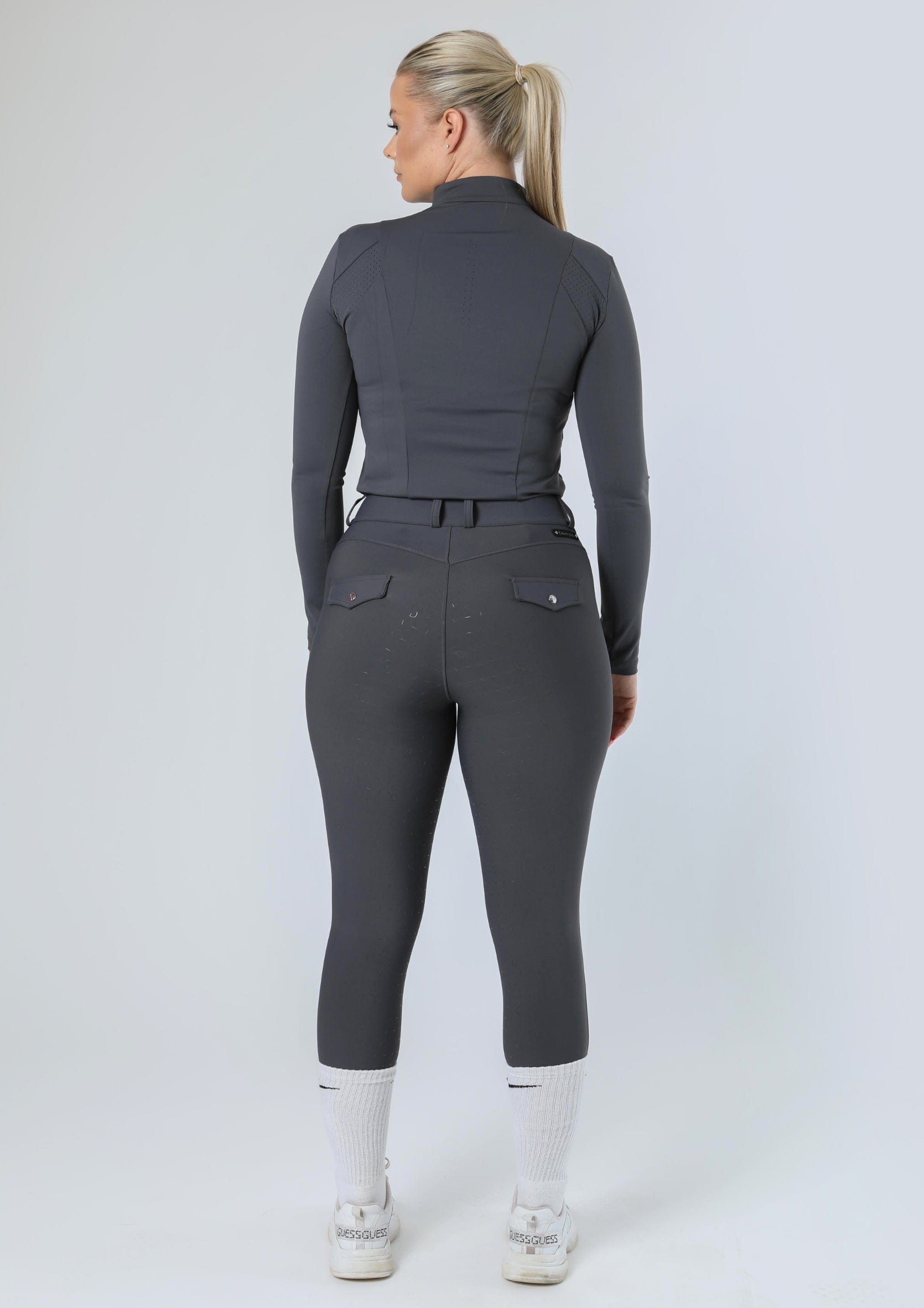 Pantalon d'équitation Protech (Charbon)