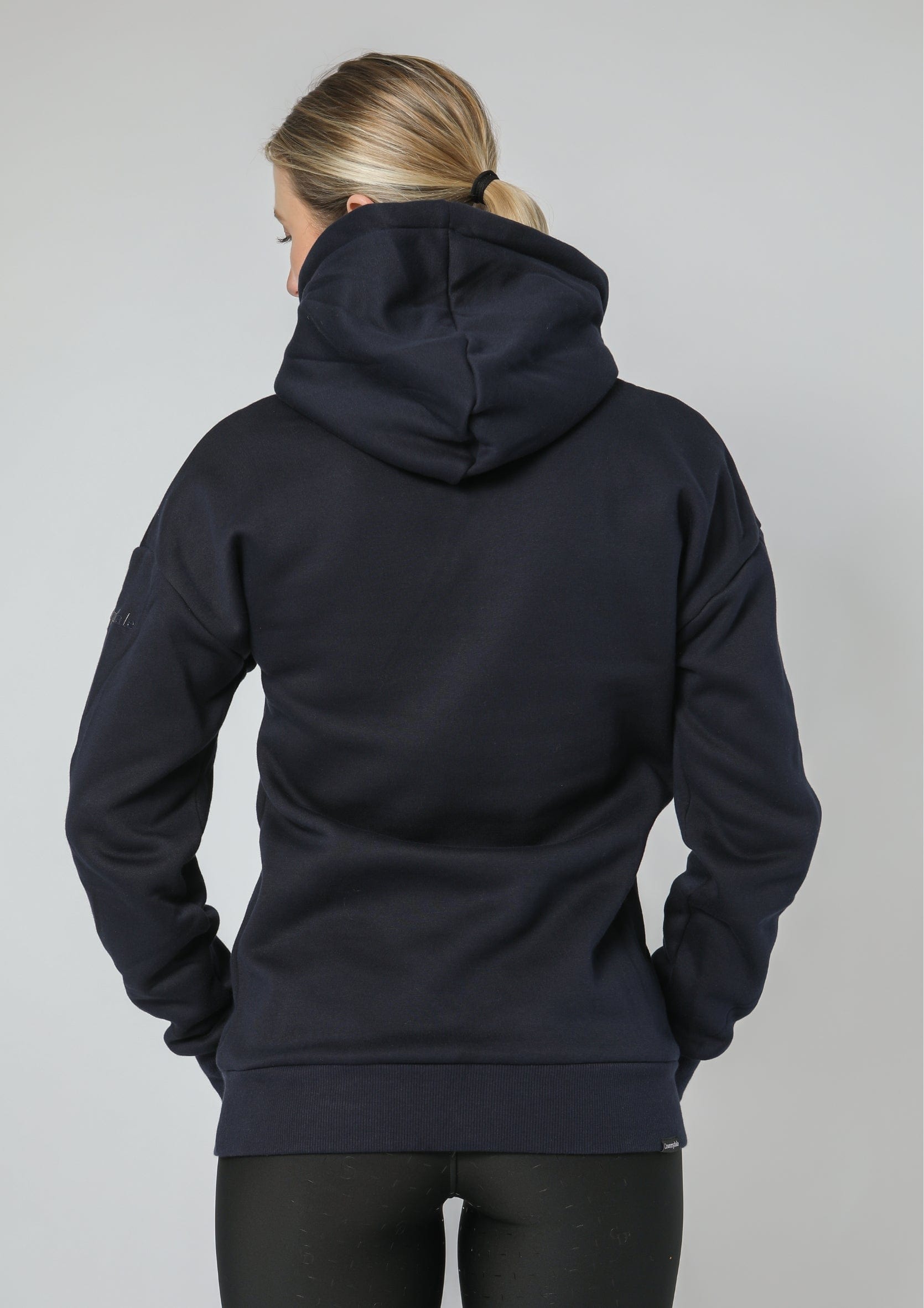 Signature-Kapuzenpullover (Marineblau)