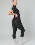 Motion Full Seat Riding Leggings (Black)