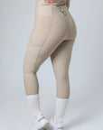 Classic Pull On Riding Leggings (Beige)