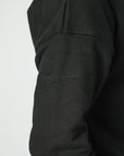 Pull urbain demi-zip (noir)