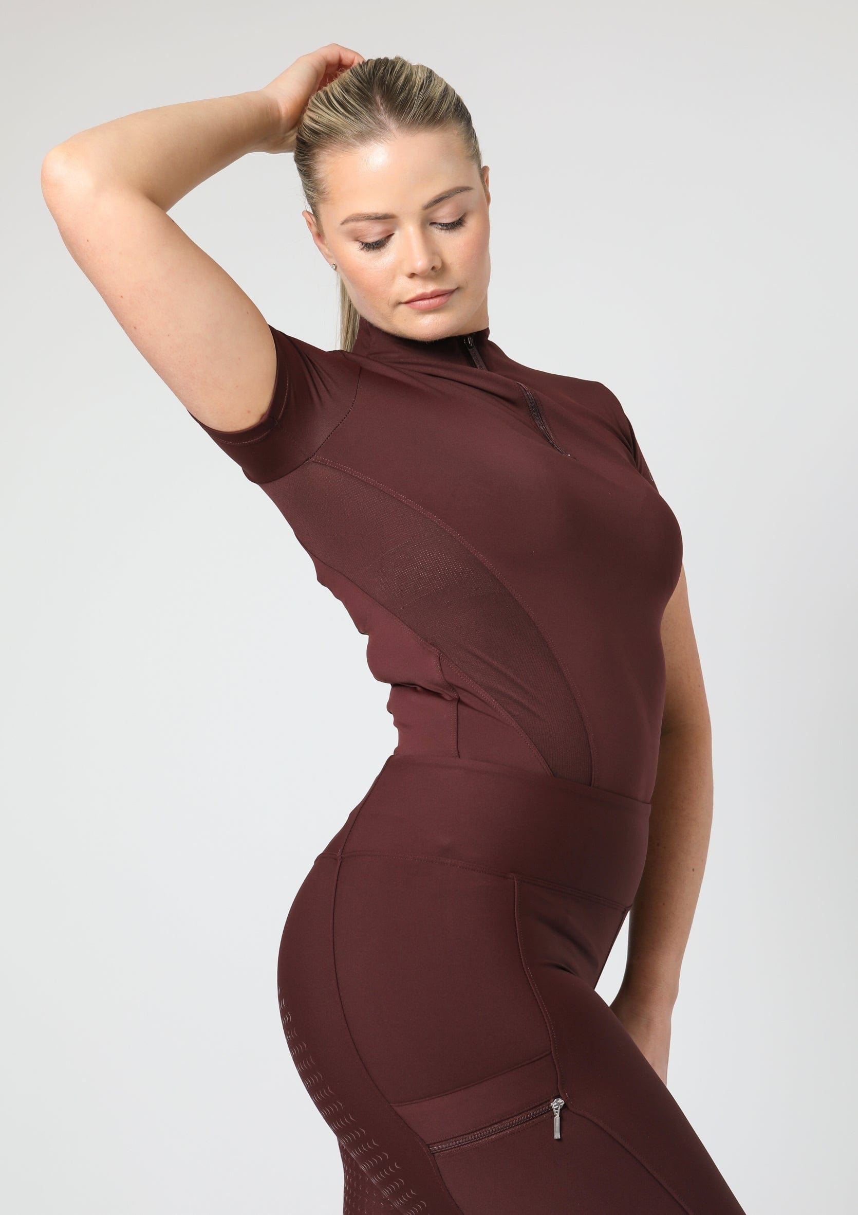 Classic Short Sleeve Base Layer 2.0 (Wine)