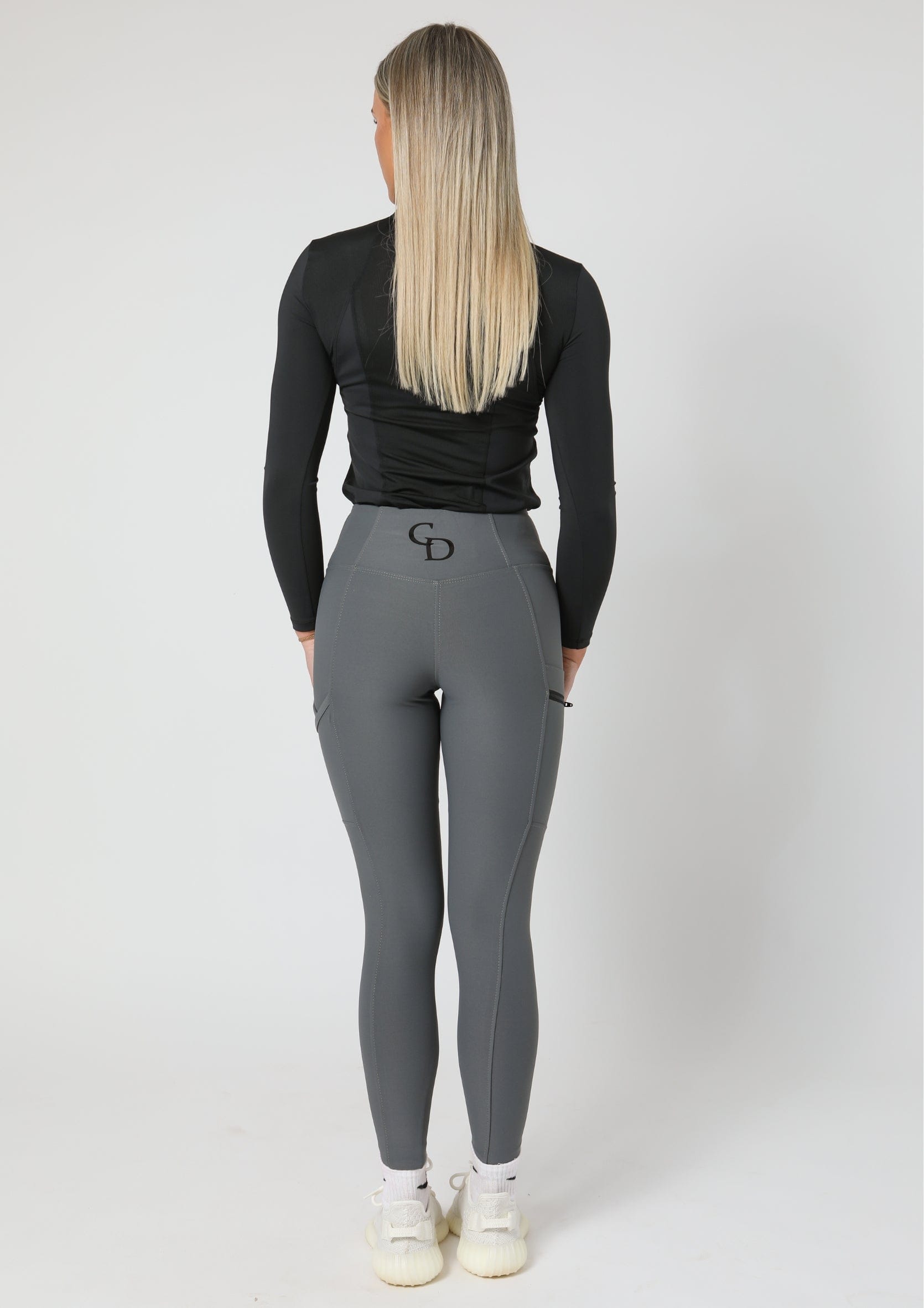 Legging à enfiler au quotidien (gris)