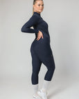 Motion Full Seat Riding Leggings (Navy)