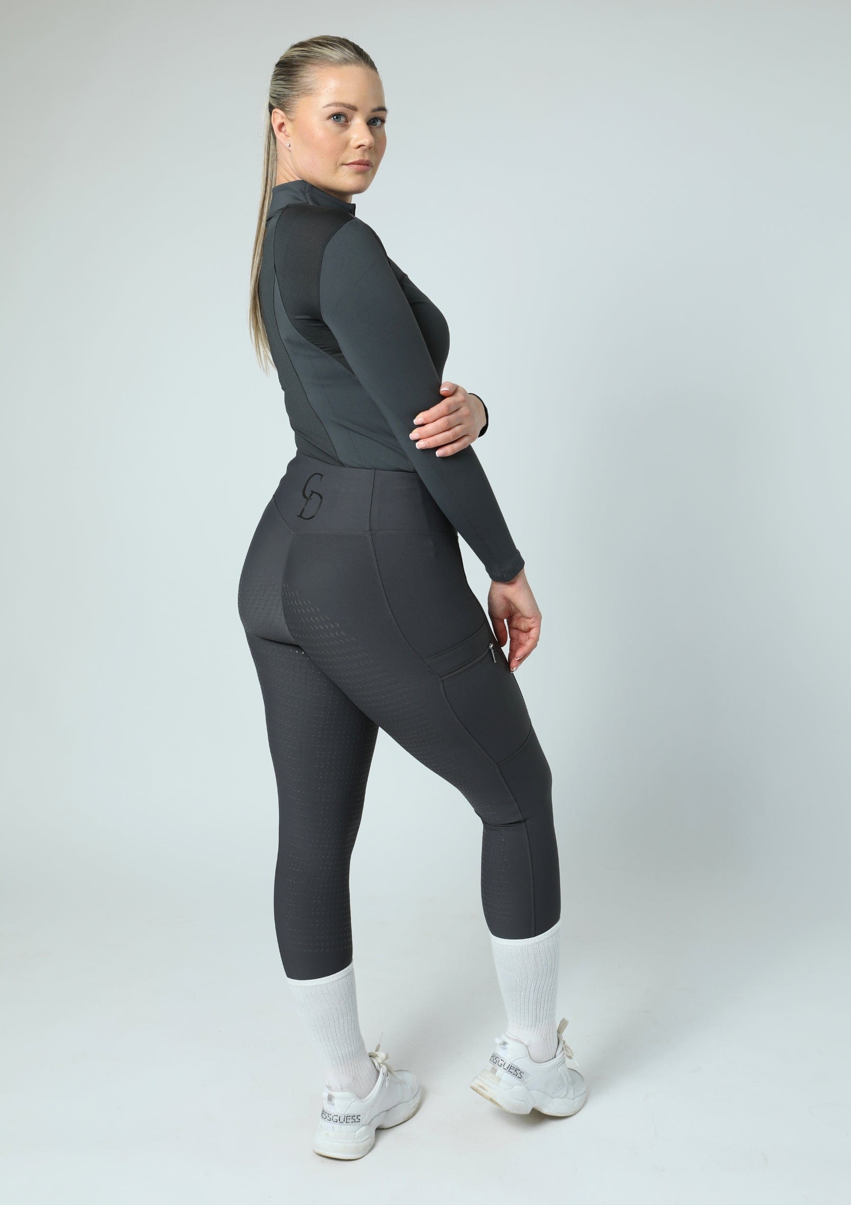 Leggings d'équitation Motion Full Seat (anthracite)