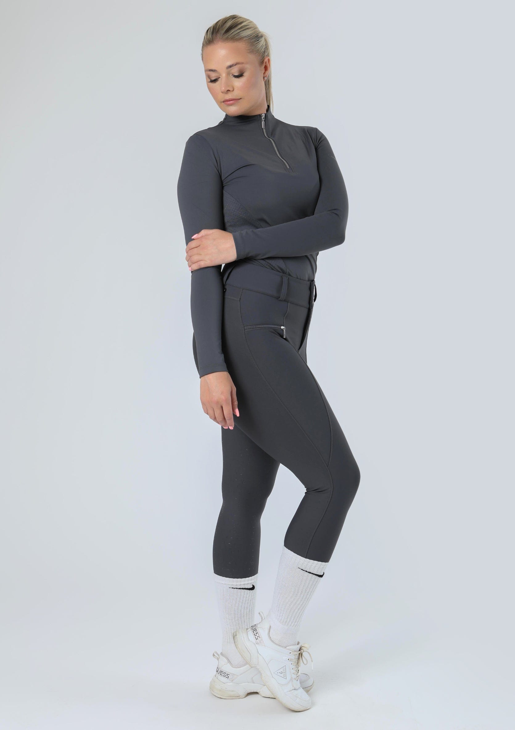 Pantalon d'équitation Protech (Charbon)
