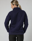 Pull urbain demi-zippé (bleu marine)