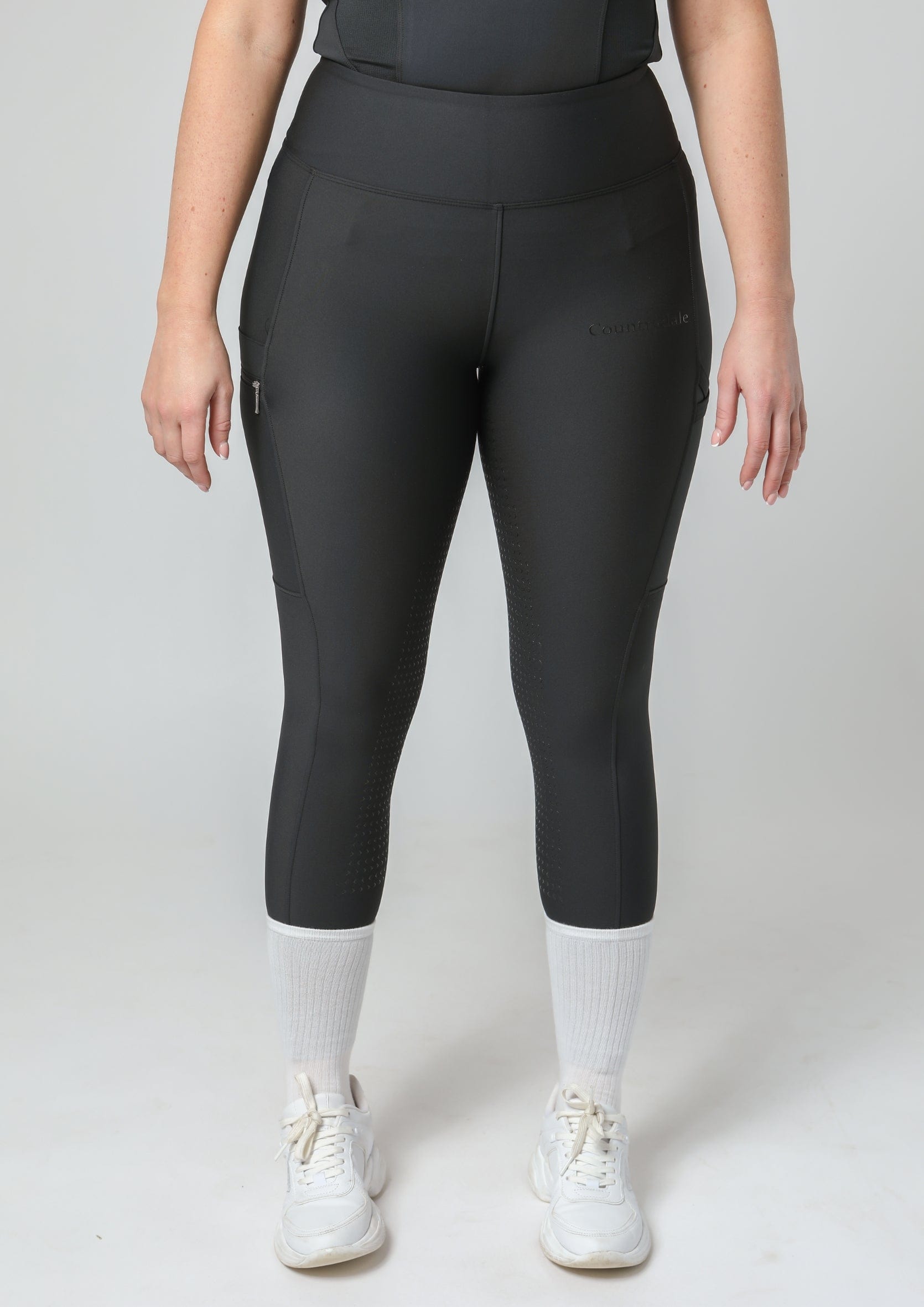 Motion Full Seat Riding Leggings (Black)