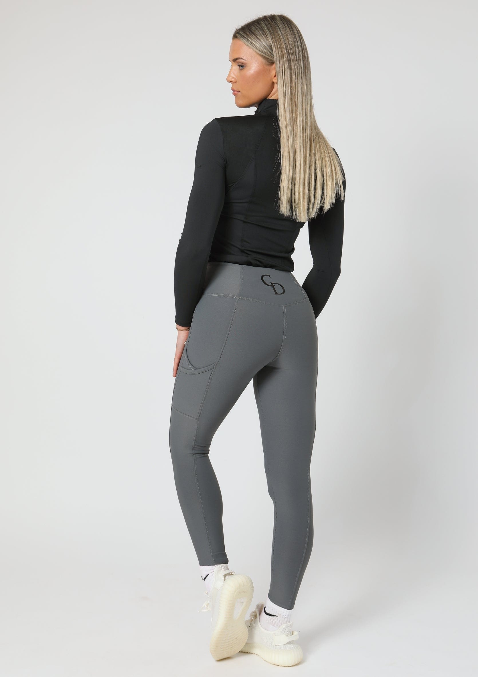 Legging à enfiler au quotidien (gris)