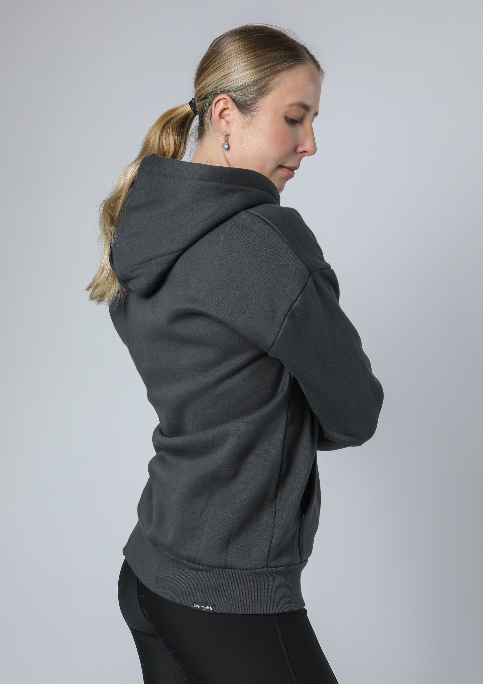 Signature-Kapuzenpullover (Anthrazit)
