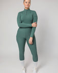 Leggings d'équitation Motion Full Seat (sauge)
