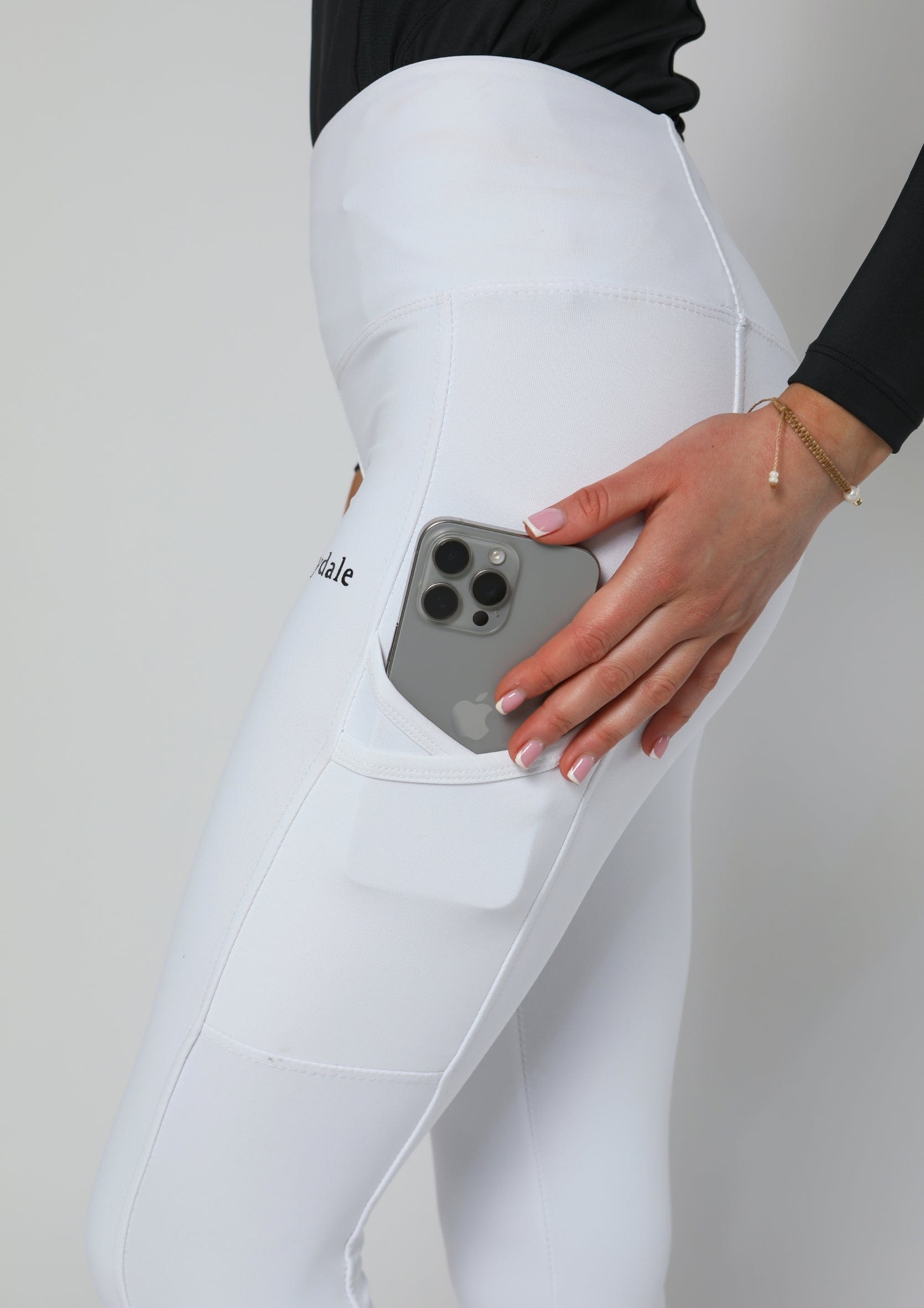 Leggings zum Anziehen für jeden Tag (Weiß)
