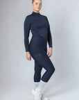 Klassische Reitleggings zum Überziehen (Marineblau)