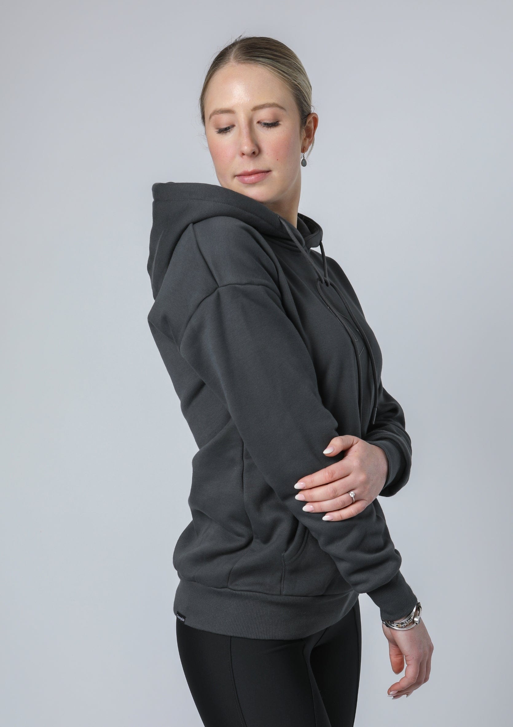 Signature-Kapuzenpullover (Anthrazit)