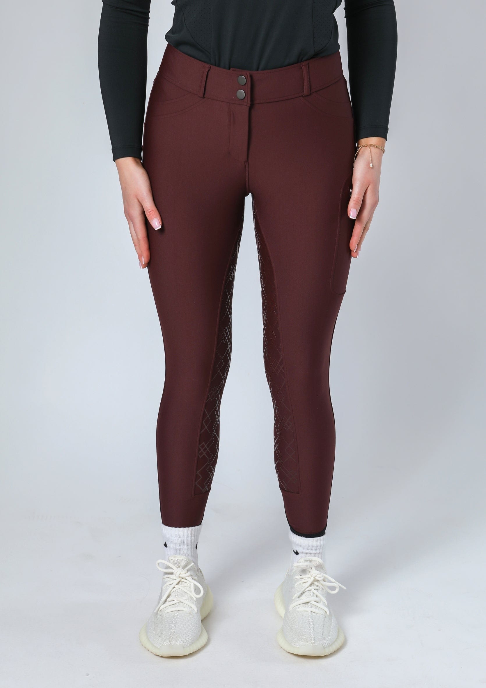 Performance Full Seat Riding Breggings (Wine)