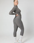 Motion Reitleggings mit Vollbesatz (Grau)