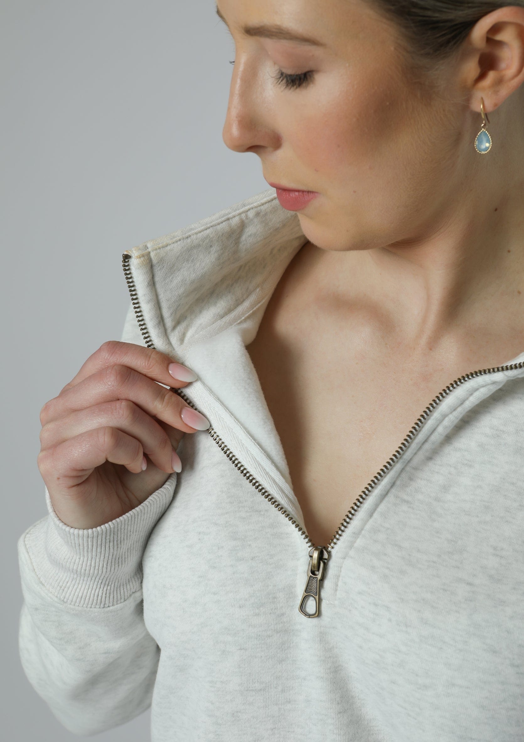 Urban Half-Zip Jumper (Marble)