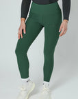 Legging à enfiler au quotidien (vert forêt)