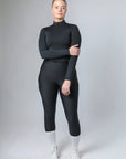 Classic Pull On Riding Leggings (Black)