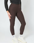 Thermal Performance Reitleggings mit Vollbesatz (Braun)