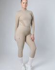 Classic Pull On Riding Leggings (Beige)