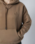 Cozi Kapuzenpullover (Mokka)