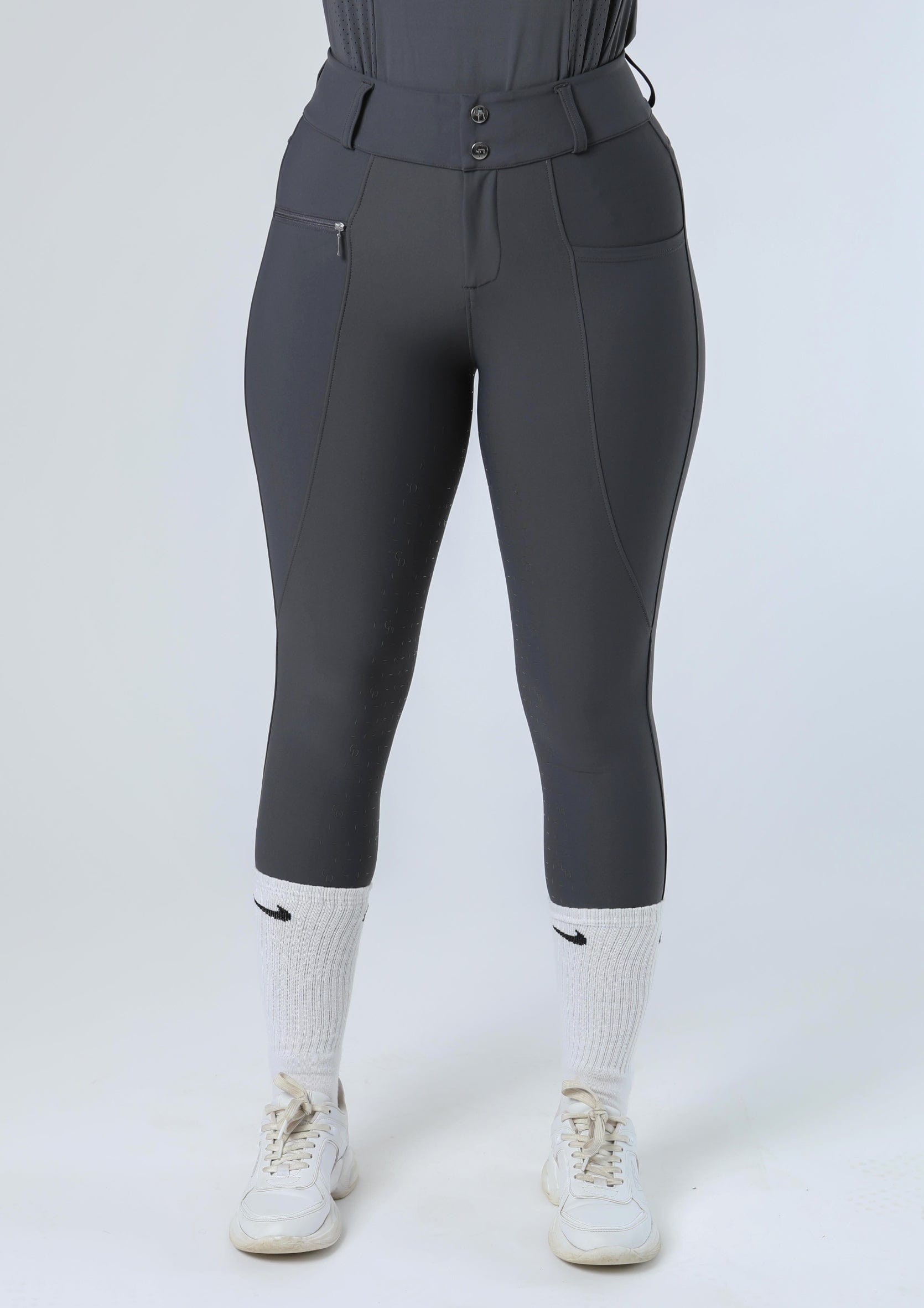Pantalon d'équitation Protech (Charbon)