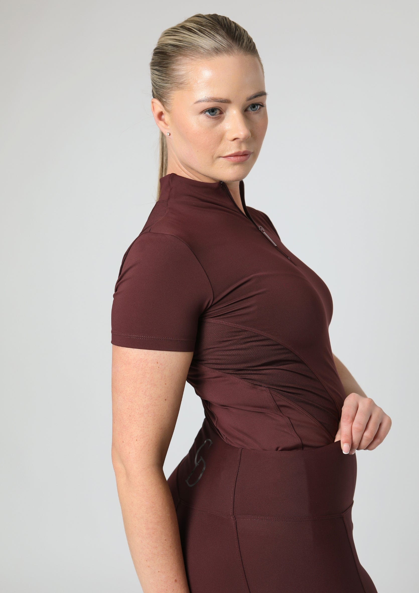 Classic Short Sleeve Base Layer 2.0 (Wine)