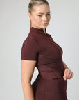 Classic Short Sleeve Base Layer 2.0 (Wine)