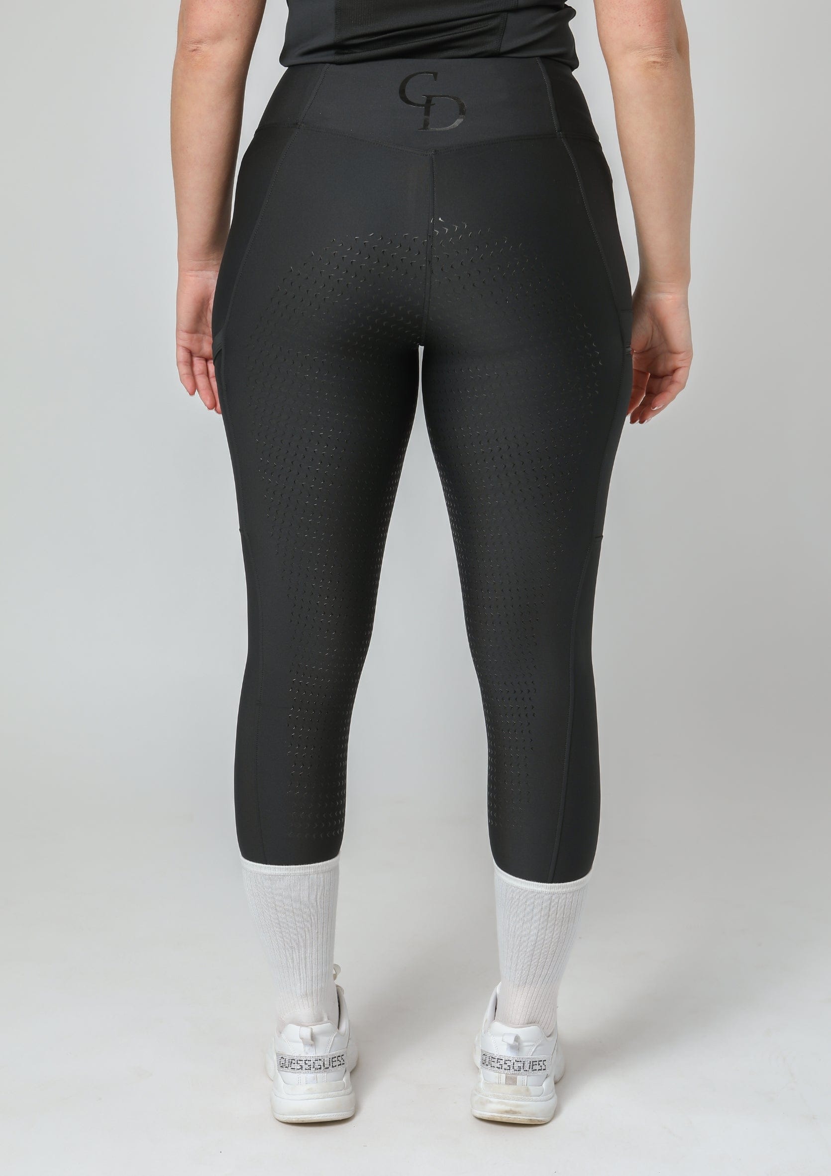 Motion Full Seat Riding Leggings (Black)