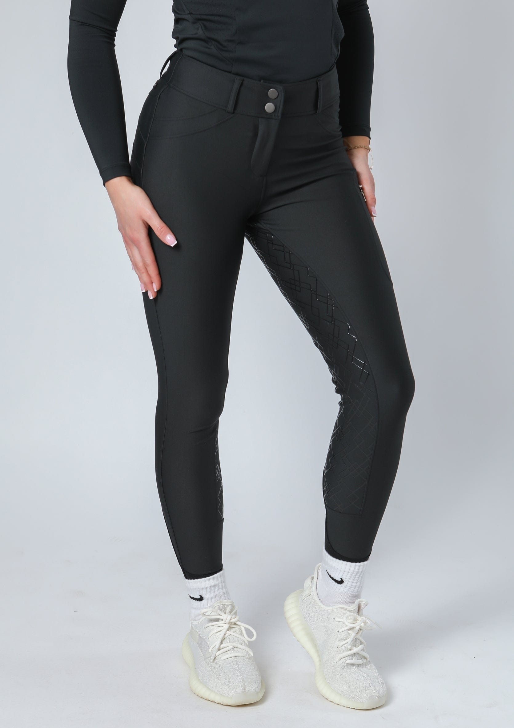 Leggings d'équitation Performance Full Seat (noir)