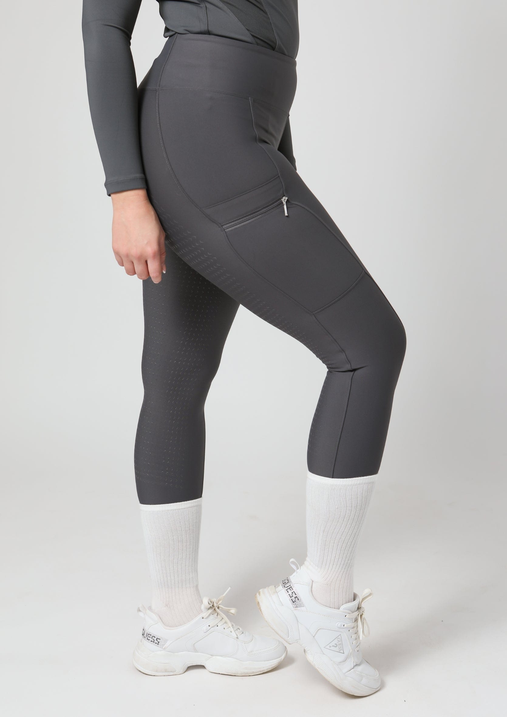 Leggings d'équitation Motion Full Seat (anthracite)