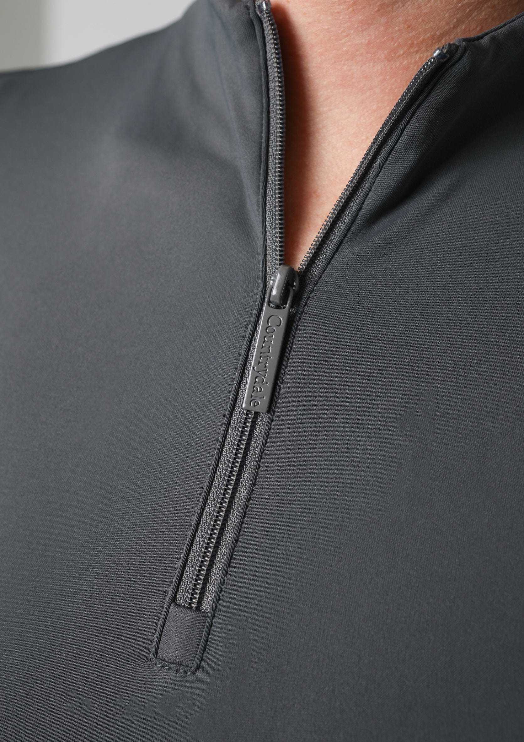 Couche de base à manches courtes classique 2.0 (anthracite)