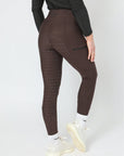 Thermal Performance Reitleggings mit Vollbesatz (Braun)