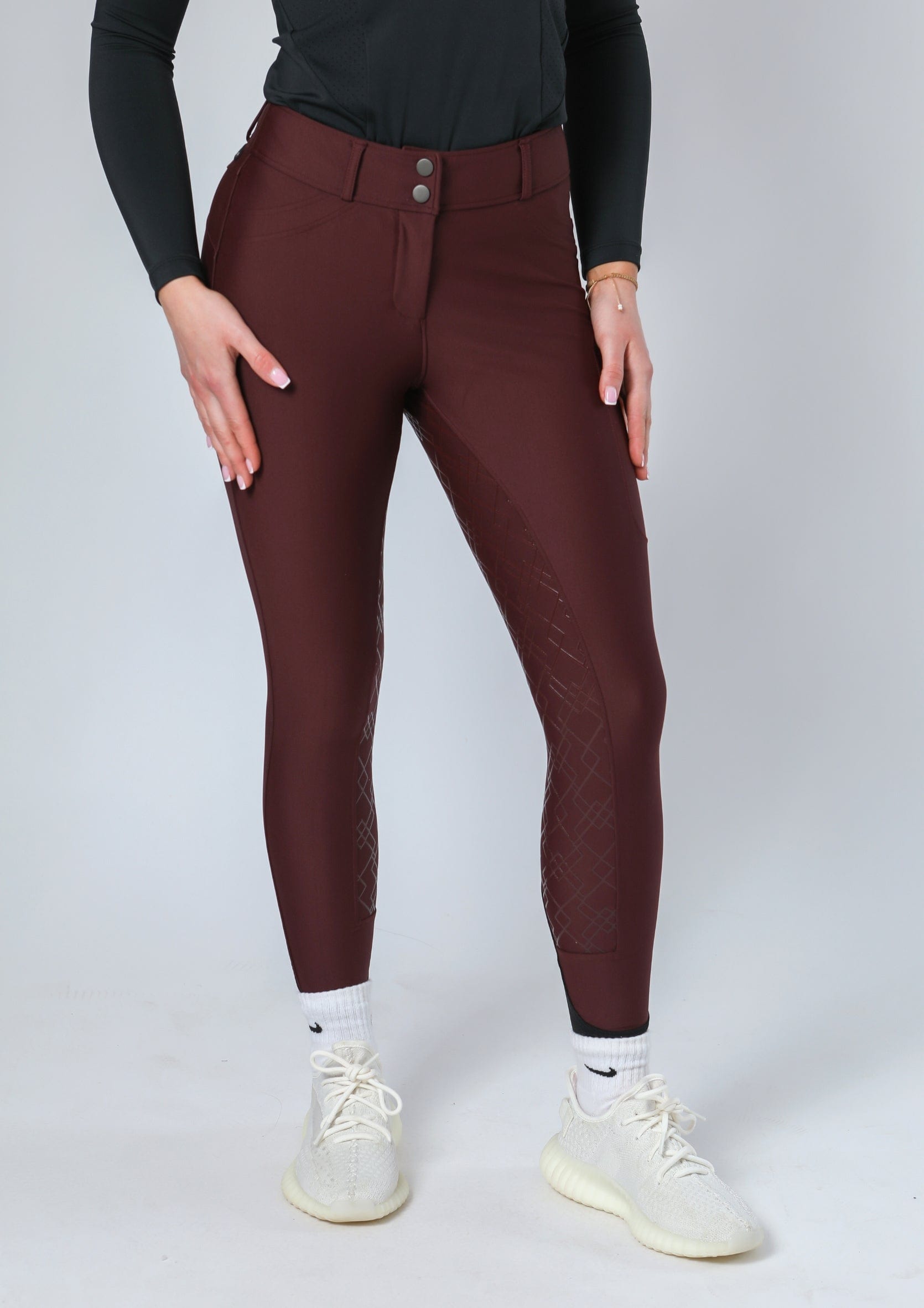 Performance Full Seat Riding Breggings (Wine)