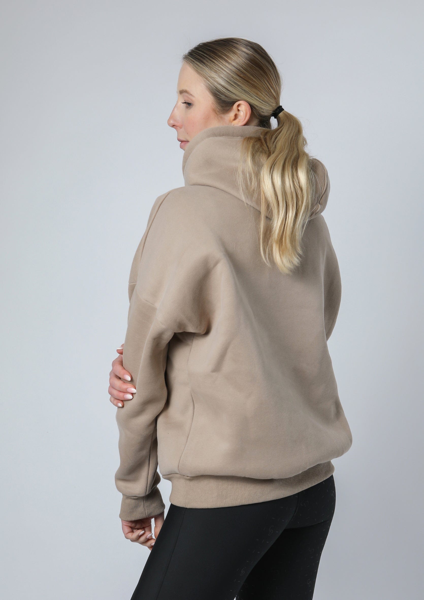 Sweat à capuche Cozi (Beige)