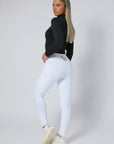 Leggings zum Anziehen für jeden Tag (Weiß)