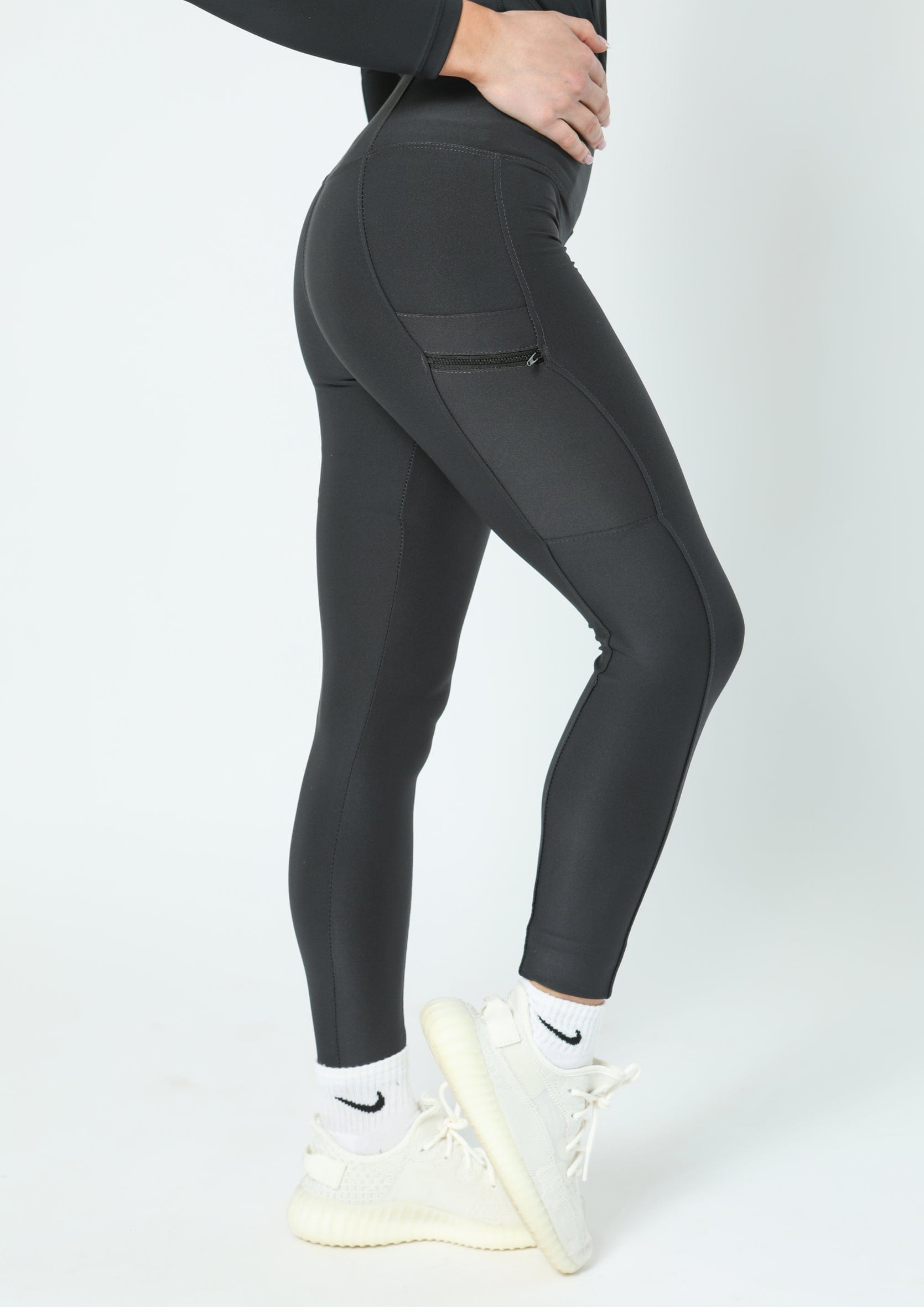 Legging à enfiler de tous les jours (anthracite)