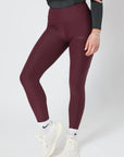 Alltags-Leggings zum Anziehen (Wein)